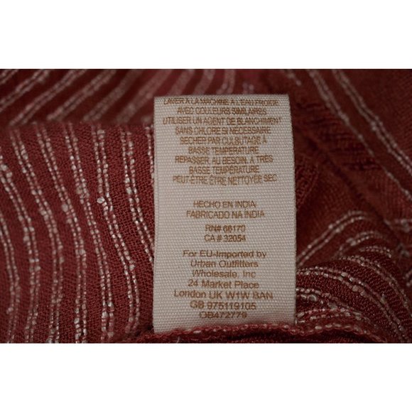 Free People Against All Odds Grommet Long Sleeve Balloon Sleeve Blouse Medium - Picture 11 of 13